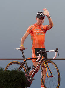 Igor Ant&oacute;n en la presentaci&oacute;n de la Vuelta a Espa&ntilde;a 2011