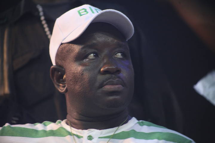 Imagen de archivo de Julius Maada Bio del Partido Popular de Sierra Leona