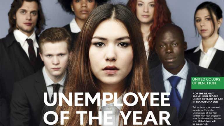 Imagen de la campa&ntilde;a "desempleados del a&ntilde;o"