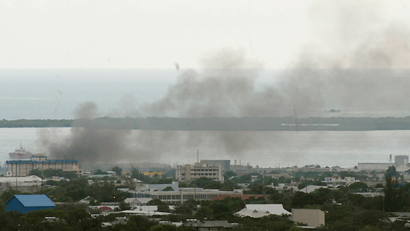Imagen del barrio jamaicano de Kingston, foco del enfrentamiento