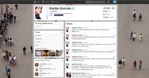 Una imagen del perfil de Marilink en Twitter