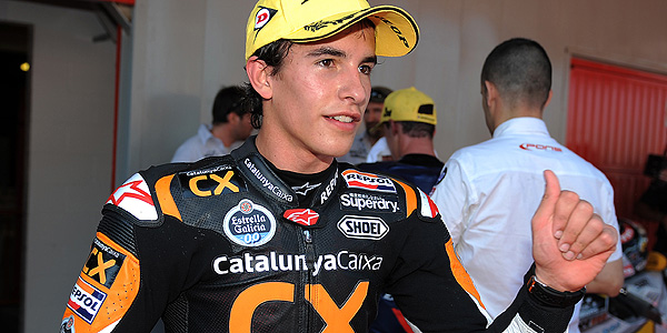 Imagen del piloto Marc M&aacute;rquez.