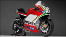Imagen de la Desmosedici GP12 de Nicky Hayden.