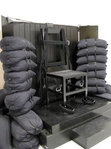 Imagen de la silla en la que ha sido ejecutado Gardner Imagen de la silla en la que ha sido ejecutado Gardner