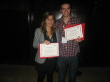 Teresa Gonzalo y Pau Garc&iacute;a-Mil&aacute;, los dos ganadores de la primera edici&oacute;n de los premios TR35 Spain