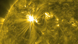 Ver v&iacute;deo  'Impresionantes llamaradas solares captadas por la NASA'