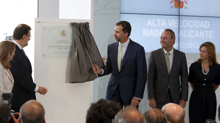 Inauguraci&oacute;n del AVE entre Madrid y Alicante