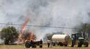 El incendio en Empord&agrave; contin&uacute;a activo