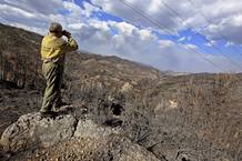 INCENDIO FORESTAL EN CORTES DE PALL&Aacute;S