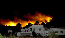 Incendio forestal en La Palma