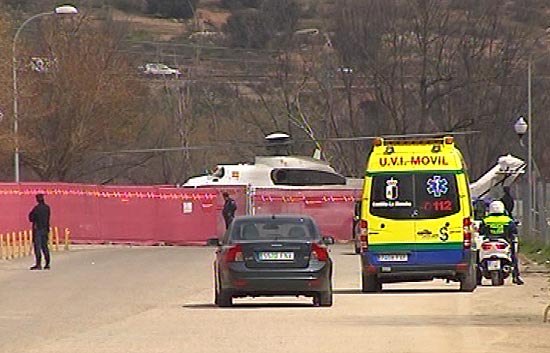La Reina suspende un viaje en helic&oacute;ptero de Toledo a Madrid por una aver&iacute;a en el aparato