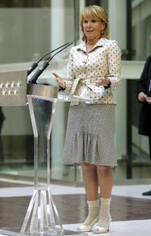 Esperanza Aguirre relata su huida del hotel Oberoi de Bombay