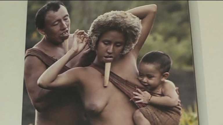 Indígenas en Brasil