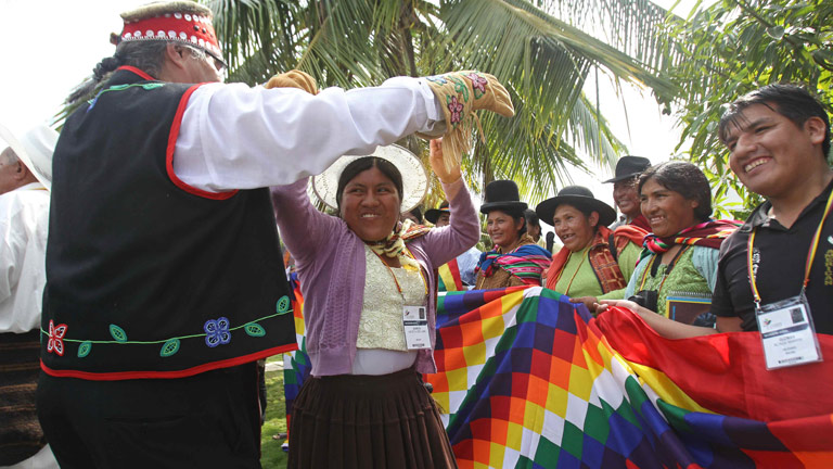 Los ind&iacute;genas piden su integraci&oacute;n en las sociedades latinoamericanas 