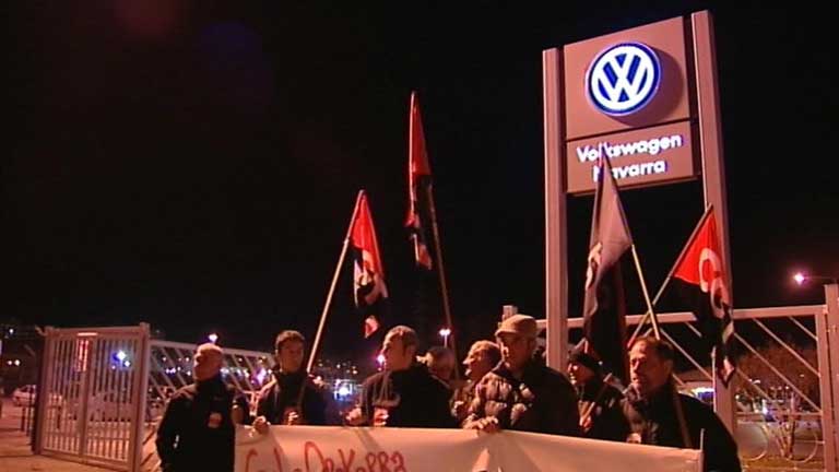 Los trabajadores del sector industrial, los que m&aacute;s secundan la huelga