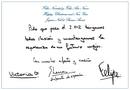 La infanta Elena felicita tambi&eacute;n a mano la Navidad