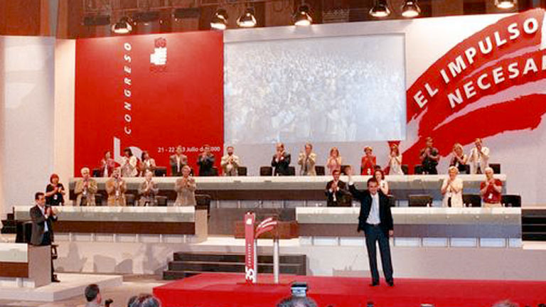 Informe Semanal (2000): 35 Congreso del PSOE, Jos&eacute; Luis Rodr&iacute;guez Zapatero, secretario general