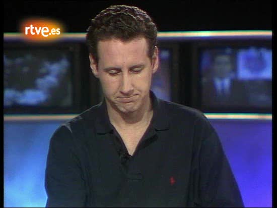 Los comienzos de Lorenzo Mil&aacute; en 'La2 Noticias' (enero 1995)