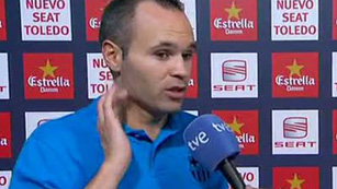 Ver v&iacute;deo  'Iniesta: "Hemos dado la cara"'