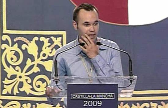 Iniesta, medalla de oro de CLM