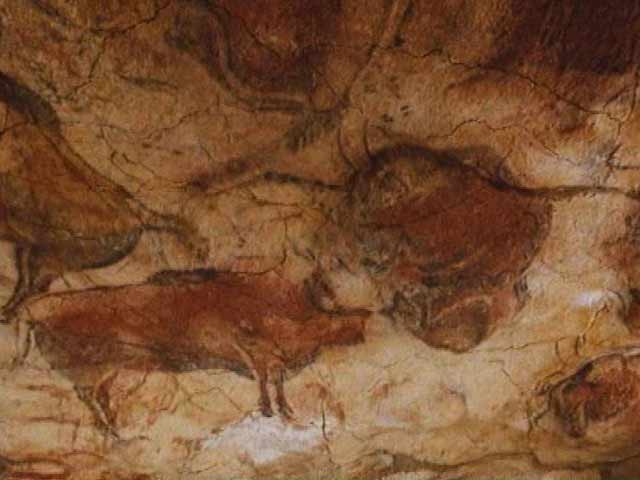 Im&aacute;genes del interior de las cuevas de Altamira