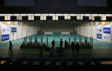 Interior del Pabell&oacute;n de Tiro de Pek&iacute;n