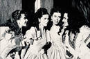 Algunas de las int&eacute;rpretes femeninas de la serie, entre ellas Victoria Abril y Pastora Vega