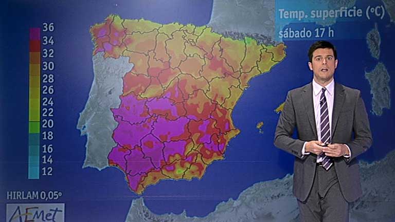 Intervalos nubosos en Galicia, Cant&aacute;brico, Estrecho, Melilla y Canarias