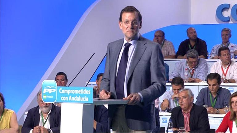 Comparecencia &iacute;ntegra de Rajoy en la clausura del congreso del PP andaluz