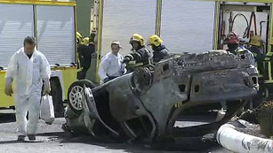 Ver v&iacute;deo  'Investigan si un conductor se mat&oacute; adrede con su hijo en un accidente'