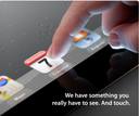 Invitaci&oacute;n de Apple para asistir a la presentaci&oacute;n del nuevo iPad de este mi&eacute;rcoles