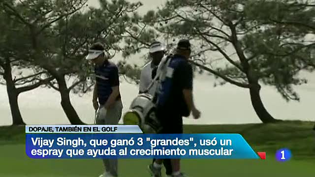 Ir al Video&nbsp;El involuntario 'dopaje' del golfista Vijay Singh
