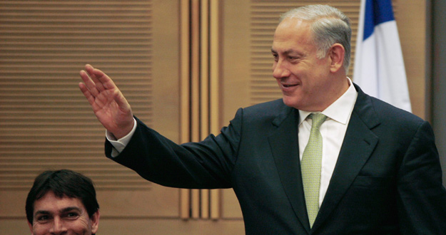 Netanyahu, en una reuni&oacute;n con sus diputados en Jerusal&eacute;n.
