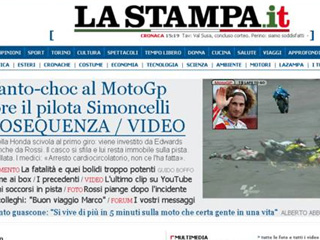 Ver v&iacute;deo  'Italia llora la muerte de Simoncelli'