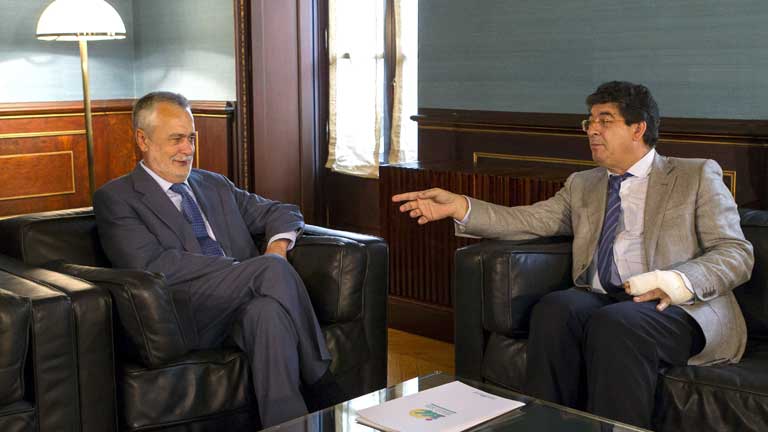Valderas y Gri&ntilde;&aacute;n se re&uacute;nen para cerrar la composici&oacute;n del nuevo gobierno