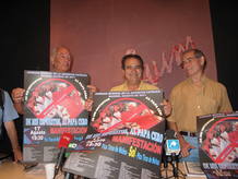 De izquierda a derecha Luis Vega, Francisco Delgado y Evaristo Villar. De izquierda a derecha Luis Vega, Francisco Delgado y Evaristo Villar.