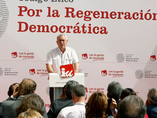 Ver v&iacute;deo  'Izquierda Unida firma un dec&aacute;logo &eacute;tico contra la corrupci&oacute;n'