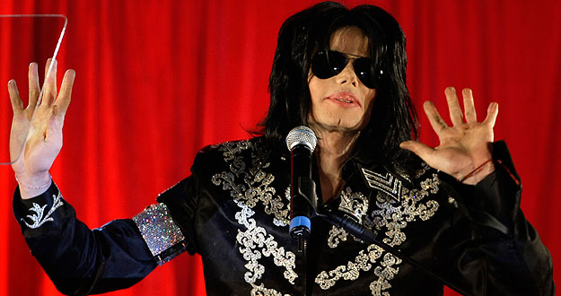 U.S. pop star Michael Jackson gestures during a news conference at the O2 Arena in London U.S. pop star Michael Jackson gestures during a news conference at the O2 Arena in London