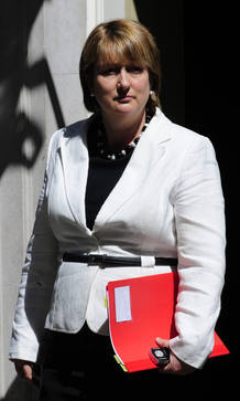 Jacqui Smith, ministra de Interior brit&aacute;nica