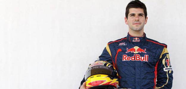 El piloto espa&ntilde;ol de Toro Rosso, Jaime Alguersuari.
