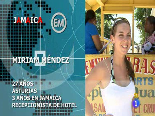 Espa&ntilde;oles en el mundo - Jamaica - Miriam