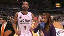 El ala-p&iacute;vot estadounidense del UCAM Murcia ha sido el MVP del partido frente al Estudiantes, encuentro en el que el conjunto murciano ha certificado su permanencia.