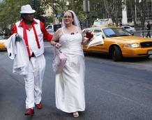 Janet Coleman (derecha) y Kawane Harris