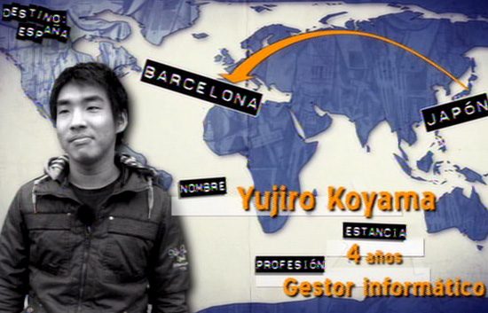 Destino: Espa&ntilde;a - Barcelona - Yujiro
