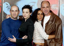CAST MEMBERS OF ALMODOVARS NEW FILM POSE IN MADRID.