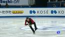 Ir al Video&nbsp;Javier Fern&aacute;ndez firma el quinto puesto en el Programa Corto de Sochi