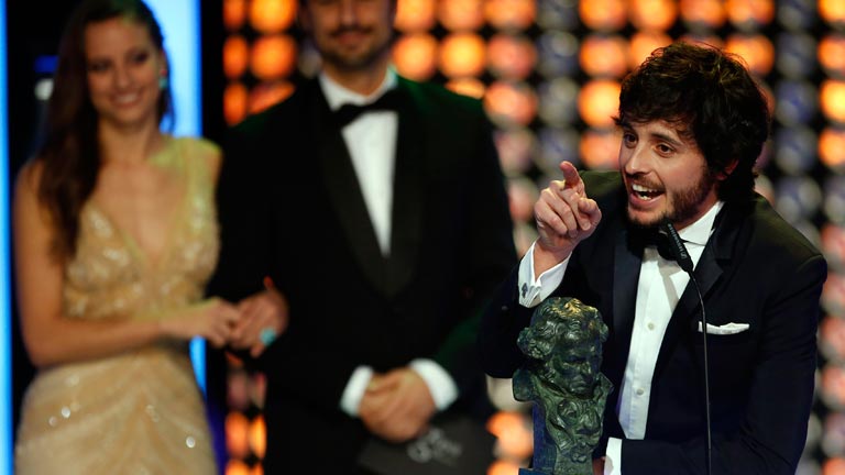 Javier Pereira, Goya a mejor actor revelación por su papel en 'Stockholm' Javier Pereira, Goya a mejor actor revelación por su papel en 'Stockholm'