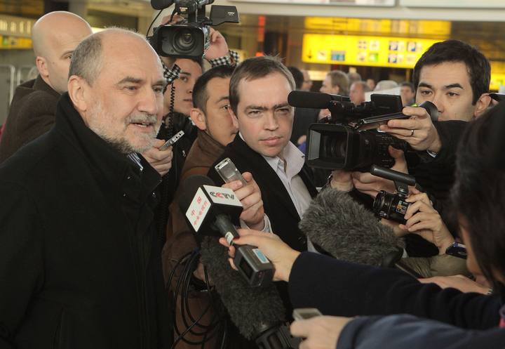 El jefe de los inspectores de la OIEA en Ir&aacute;n, Herman Nackaerts, a su llegada a Viena