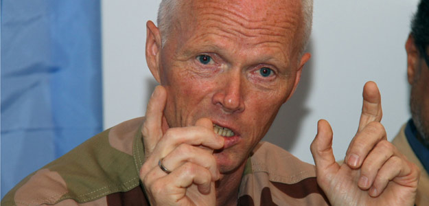 El jefe de la misi&oacute;n de la ONU en Siria, general Robert Mood