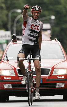 Jens Voigt ha ganado la etapa que discurrió por el circuito del próximo Mundial. Jens Voigt ha ganado la etapa que discurrió por el circuito del próximo Mundial.